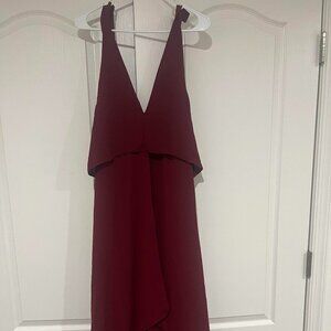 ASOS Maroon Jumpsuit Size 6 NWT